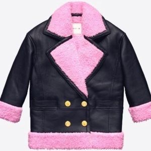 Kenzo x H&M leather jacket